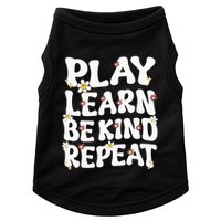 Play Learn Be Kind Repeat Groovy Unity Day Orange Teacher Doggie Tank