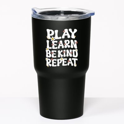 Play Learn Be Kind Repeat Groovy Unity Day Orange Teacher Tumbler
