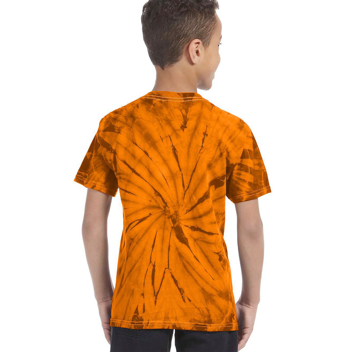 Play Learn Be Kind Repeat Groovy Unity Day Orange Teacher Kids Tie-Dye T-Shirt