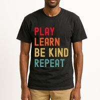 Play Learn Be Kind Repeat Unity Day No Bullies Kindness Tall T-Shirt