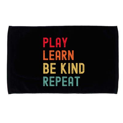 Play Learn Be Kind Repeat Unity Day No Bullies Kindness Microfiber Hand Towel
