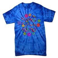 Peace Love Bingo Gift Tie-Dye T-Shirt