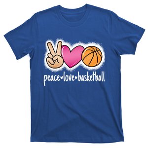 Peace Love Basketball Basketball Player Great Gift T-Shirt