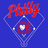  Philly Love Baseball Philadelphia Fan Funny  Womens Tank Top