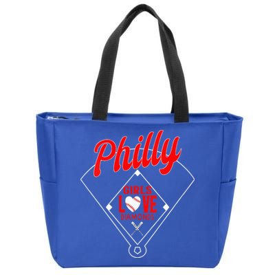  Philly Love Baseball Philadelphia Fan Funny  Zip Tote Bag