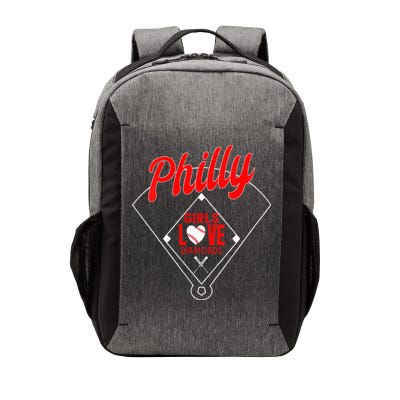  Philly Love Baseball Philadelphia Fan Funny  Vector Backpack