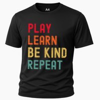 Play Learn Be Kind Repeat Unity Day No Bullies Kindness Performance Shirt