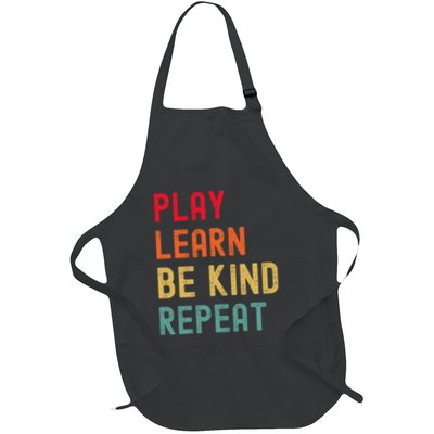 Play Learn Be Kind Repeat Unity Day No Bullies Kindness Apron