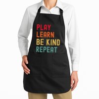 Play Learn Be Kind Repeat Unity Day No Bullies Kindness Apron