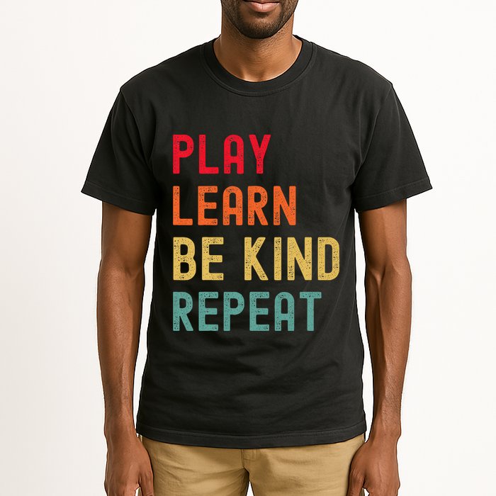 Play Learn Be Kind Repeat Unity Day No Bullies Kindness Tall T-Shirt