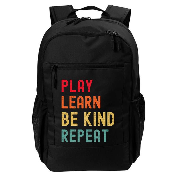 Play Learn Be Kind Repeat Unity Day No Bullies Kindness Daily Commute Backpack