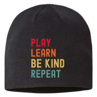 Play Learn Be Kind Repeat Unity Day No Bullies Kindness Sustainable Beanie