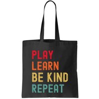 Play Learn Be Kind Repeat Unity Day No Bullies Kindness Bag