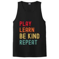 Play Learn Be Kind Repeat Unity Day No Bullies Kindness PosiCharge Competitor Tank