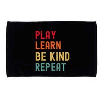 Play Learn Be Kind Repeat Unity Day No Bullies Kindness Microfiber Hand Towel