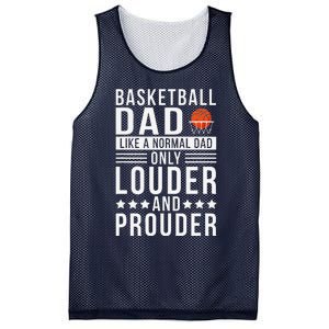 Proud Loud Basketball Dad Of A Basketball Player Dad Mesh Reversible Basketball Jersey Tank