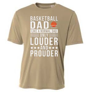 Proud Loud Basketball Dad Of A Basketball Player Dad Cooling Performance Crew T-Shirt