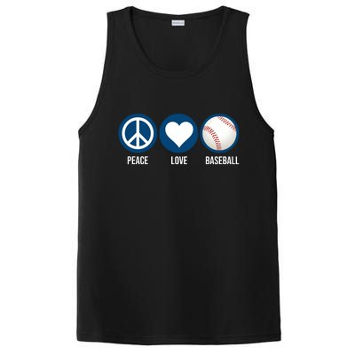 Peace Love Baseball PosiCharge Competitor Tank