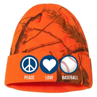 Peace Love Baseball Kati Licensed 12" Camo Beanie