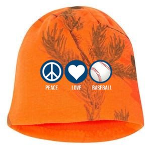 Peace Love Baseball Kati - Camo Knit Beanie