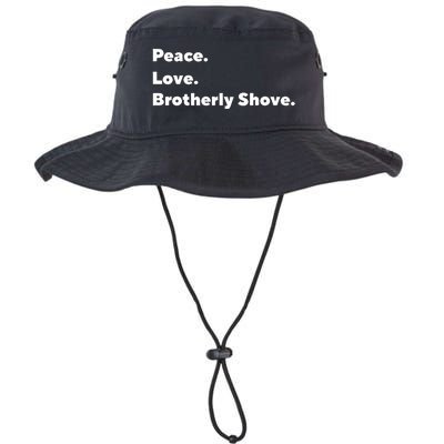 Peace Love Brotherly Shove Legacy Cool Fit Booney Bucket Hat