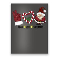 Peace Love Christmas Gnome Sublimation Funny Xmas Gift Poster