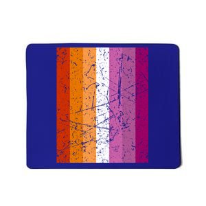 Proud Lesbian Community Colourful Pride Flag Lgbt Gift Mousepad