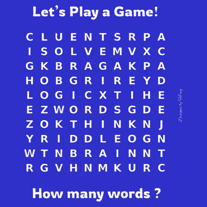Puzzle Lovers Conversation Starter Word Fun and Games  Poster