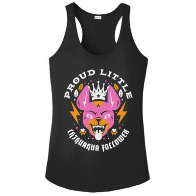 Proud Little Chihuahua Follower Vanderpump Rules Ladies PosiCharge Competitor Racerback Tank