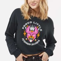 Proud Little Chihuahua Follower Vanderpump Rules Cropped Pullover Crew