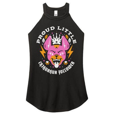 Proud Little Chihuahua Follower Vanderpump Rules Women's Perfect Tri Rocker Tank