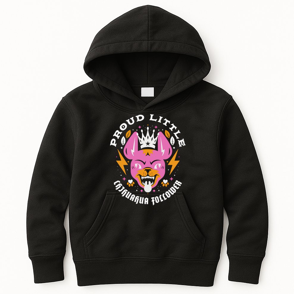 Proud Little Chihuahua Follower Vanderpump Rules Kids Hoodie