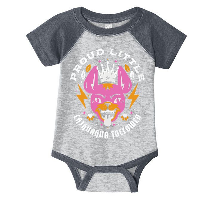 Proud Little Chihuahua Follower Vanderpump Rules Infant Baby Jersey Bodysuit
