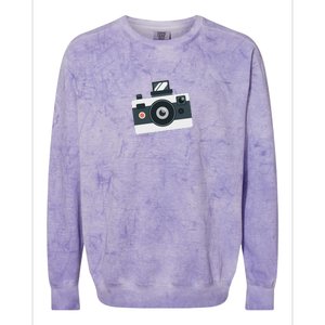 Photography Lover | Camera Colorblast Crewneck Sweatshirt