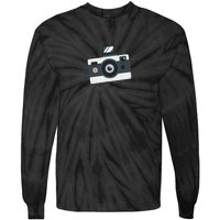 Photography Lover | Camera Tie-Dye Long Sleeve Shirt