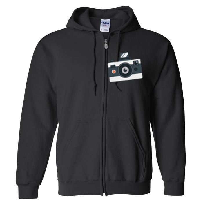 Photography Lover | Camera Full Zip Hoodie