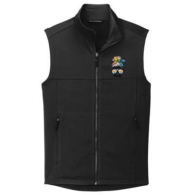 Pride Lgbtq Colorful Unisex Nonbinary Gift Collective Smooth Fleece Vest