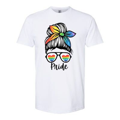 Pride Lgbtq Colorful Unisex Nonbinary Gift Softstyle CVC T-Shirt