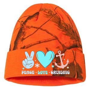 Peace Love Cruising Ocean Vacation Cruise Ship Family Kati Licensed 12" Camo Beanie