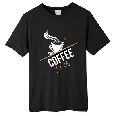 Peace Love Coffee Lovers Hippie Tall Fusion ChromaSoft Performance T-Shirt