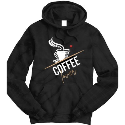 Peace Love Coffee Lovers Hippie Tie Dye Hoodie