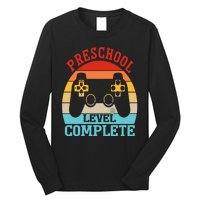 Preschool Level Complete Last Day Of School Graduation Long Sleeve Shirt