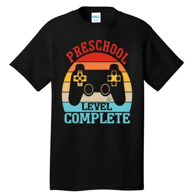 Preschool Level Complete Last Day Of School Graduation Tall T-Shirt