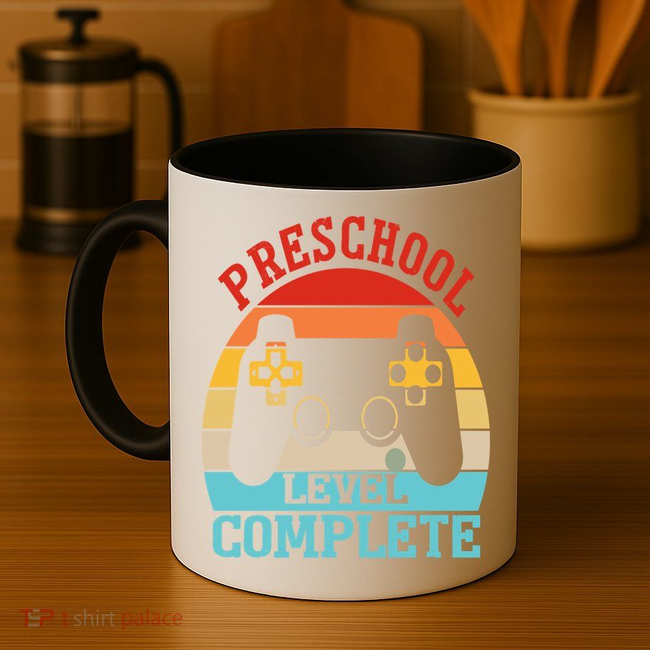 Preschool Level Complete Last Day Of School Graduation Mug