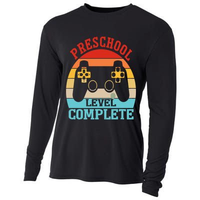 Preschool Level Complete Last Day Of School Graduation Cooling Performance Long Sleeve Crew