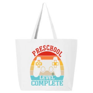 Preschool Level Complete Last Day Of School Graduation 25L Jumbo Tote