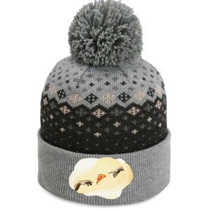 Pizza Lovers Creation Of Adam Party Renaissance Art The Baniff Cuffed Pom Beanie