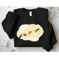 Pizza Lovers Creation Of Adam Party Renaissance Art Sweatshirt