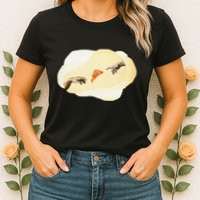 Pizza Lovers Creation Of Adam Party Renaissance Art Womens T-Shirt
