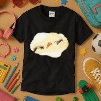 Pizza Lovers Creation Of Adam Party Renaissance Art Kids T-Shirt